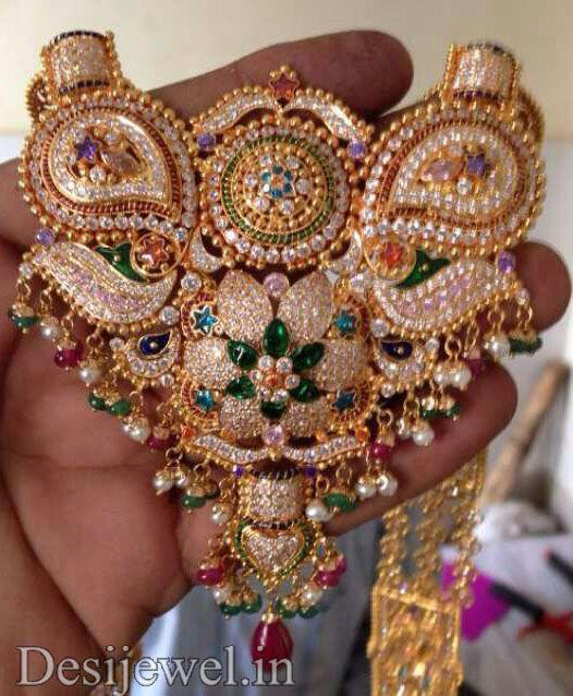 New and Latest Design of Rajasthani fancy gold Ram-Navmi 