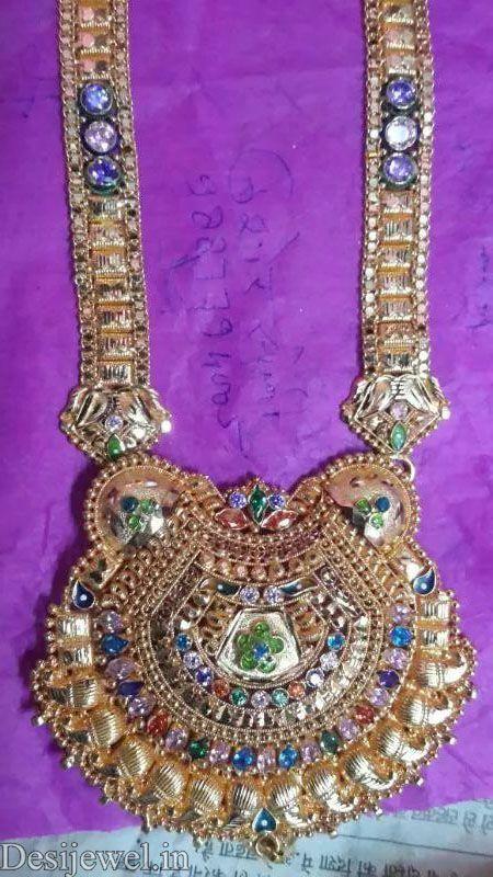 New and Latest Design of Rajasthani fancy gold Ram-Navmi 