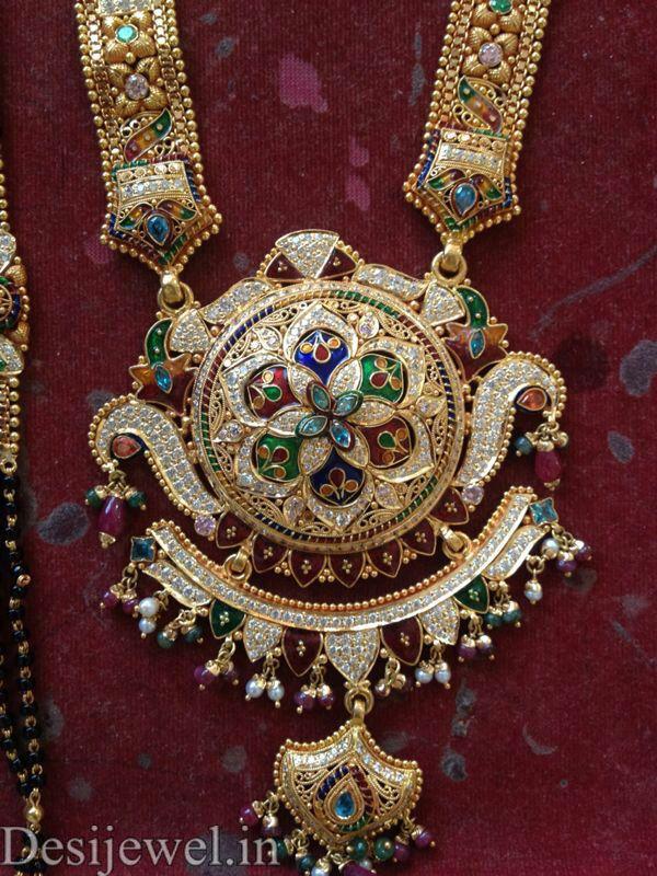 New and Latest Design of Rajasthani fancy gold Ram-Navmi 