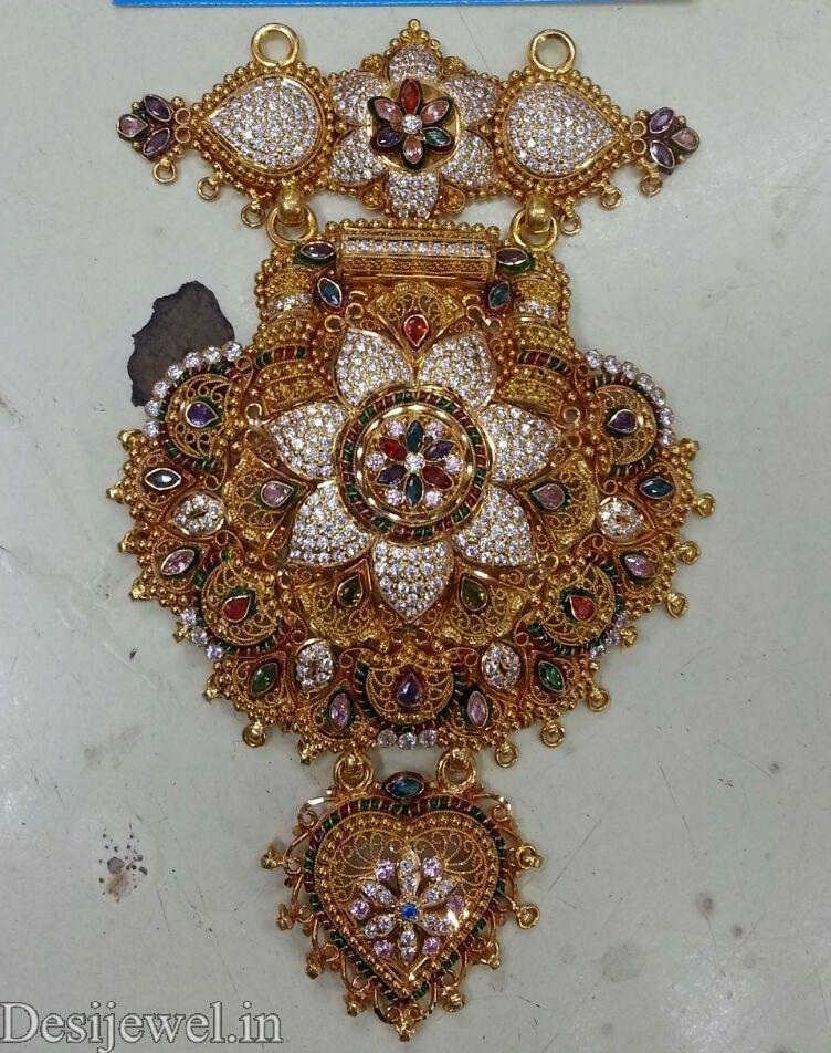 New and Latest Design of Rajasthani fancy gold Ram-Navmi 
