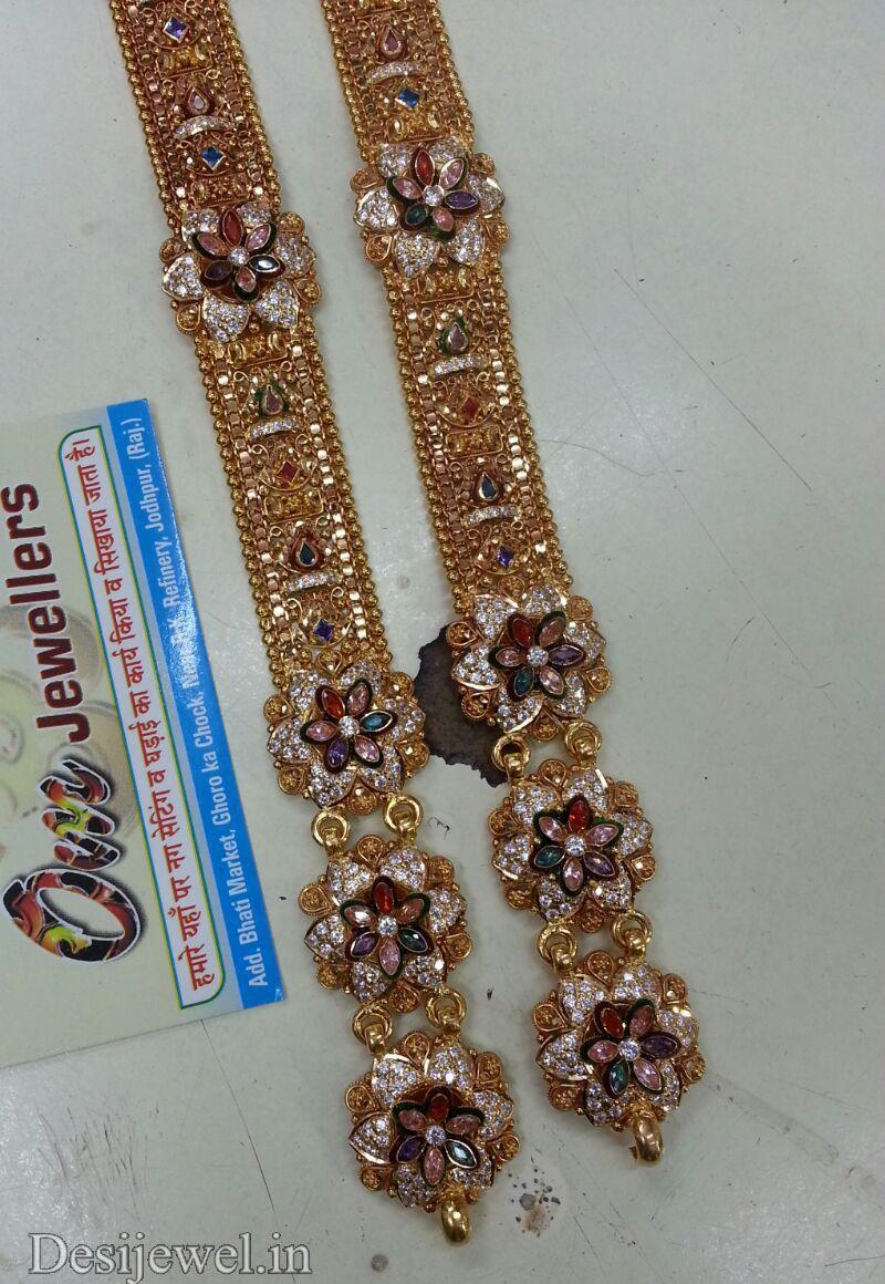 New and Latest Design of Rajasthani fancy gold Ram-Navmi 