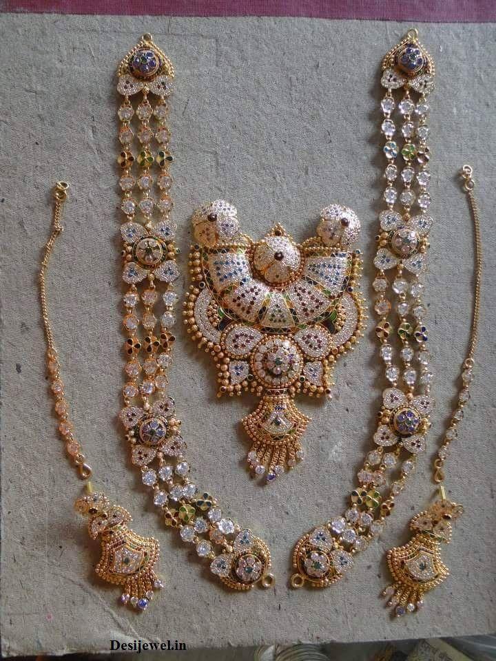 New and Latest Design of Rajasthani fancy gold Ram-Navmi 