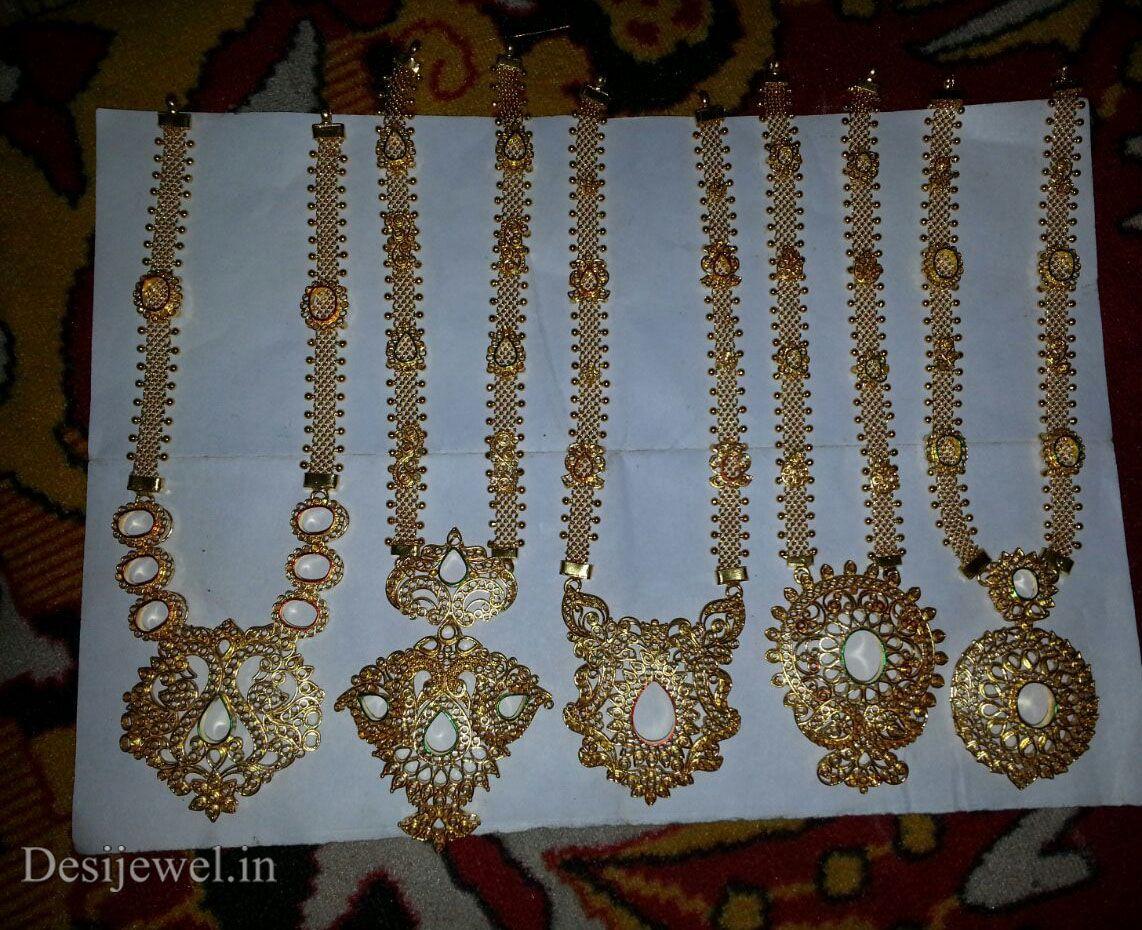 New and Latest Design of Rajasthani fancy gold Ram-Navmi 
