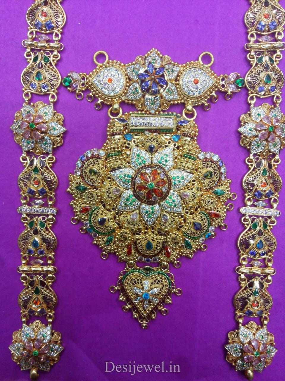 New and Latest Design of Rajasthani fancy gold Ram-Navmi 