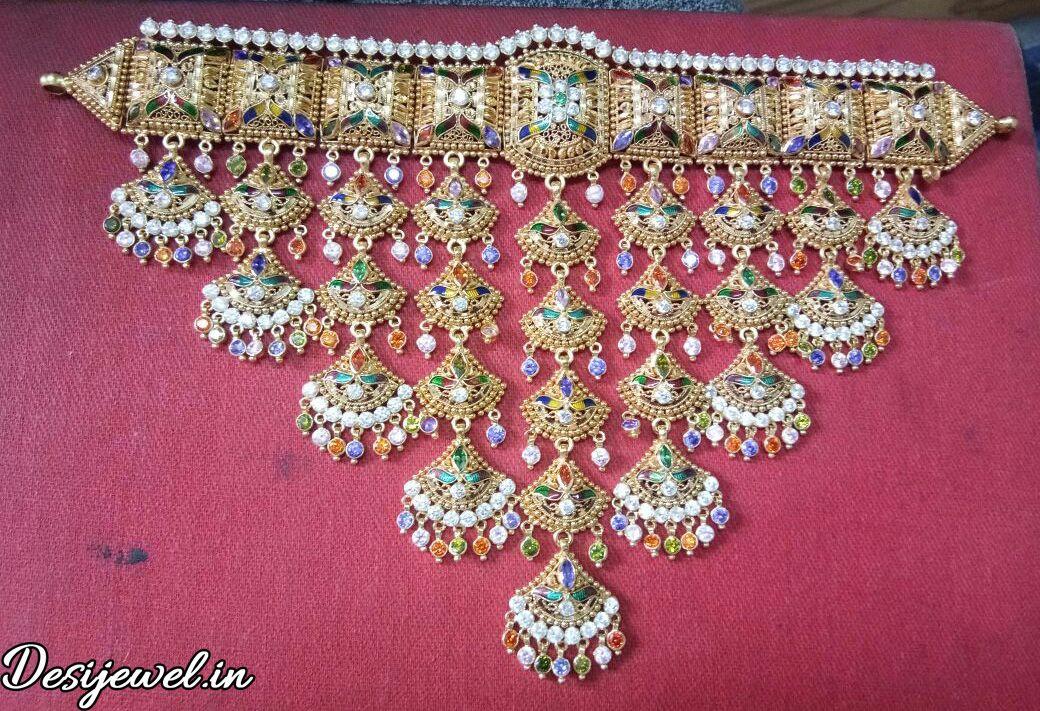 New and Latest Design of Rajasthani fancy gold Sohan/Mohan-Kanthi 