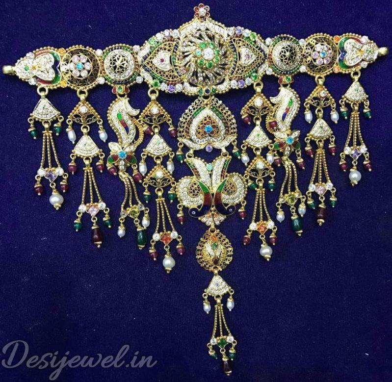 New and Latest Design of Rajasthani fancy gold Sohan/Mohan-Kanthi 