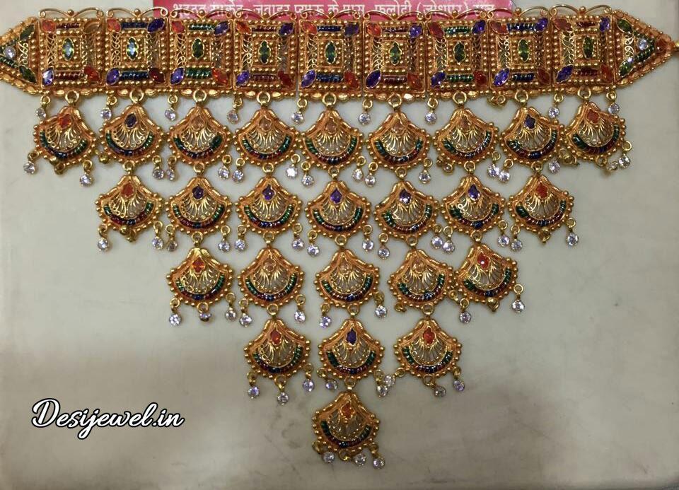 New and Latest Design of Rajasthani fancy gold Sohan/Mohan-Kanthi 