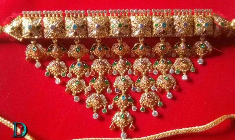 New and Latest Design of Rajasthani fancy gold Sohan/Mohan-Kanthi 