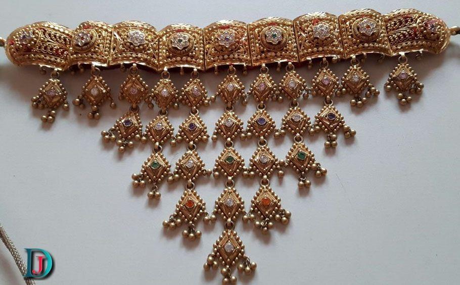 New and Latest Design of Rajasthani fancy gold Sohan/Mohan-Kanthi 