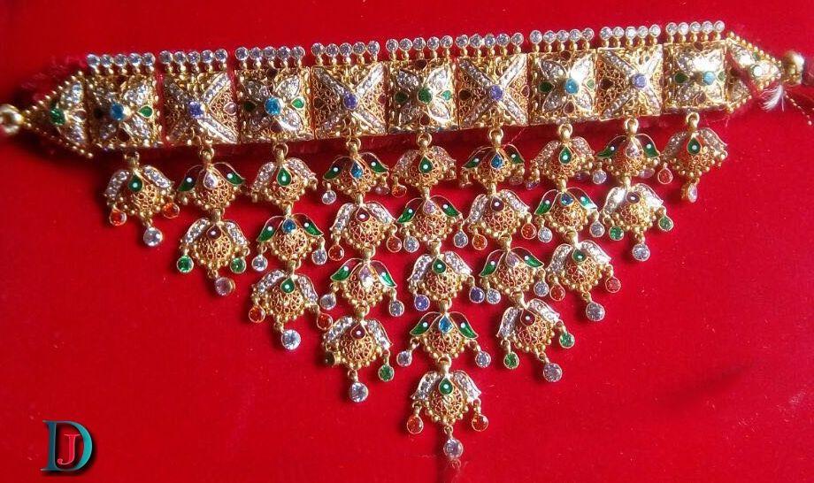 New and Latest Design of Rajasthani fancy gold Sohan/Mohan-Kanthi 