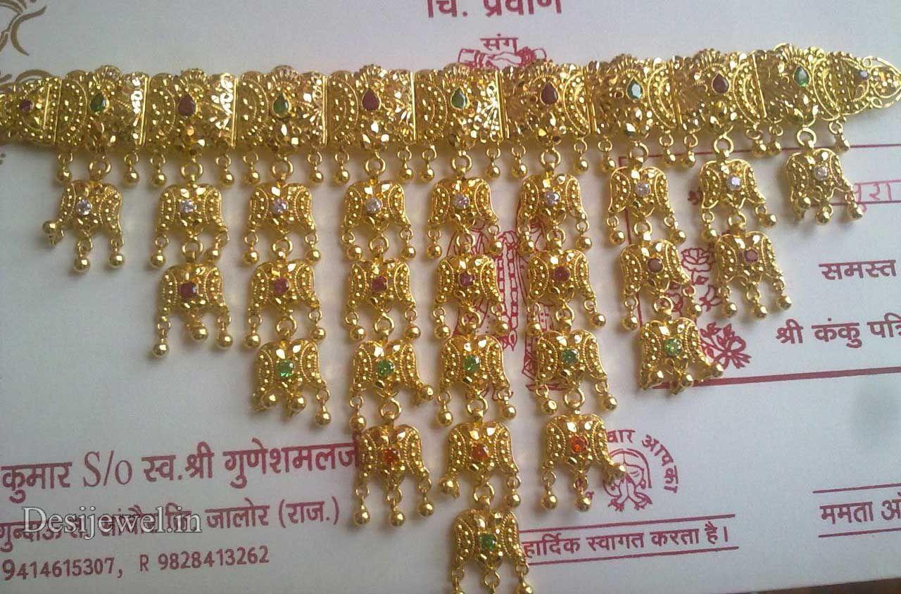 New and Latest Design of Rajasthani fancy gold Sohan/Mohan-Kanthi 