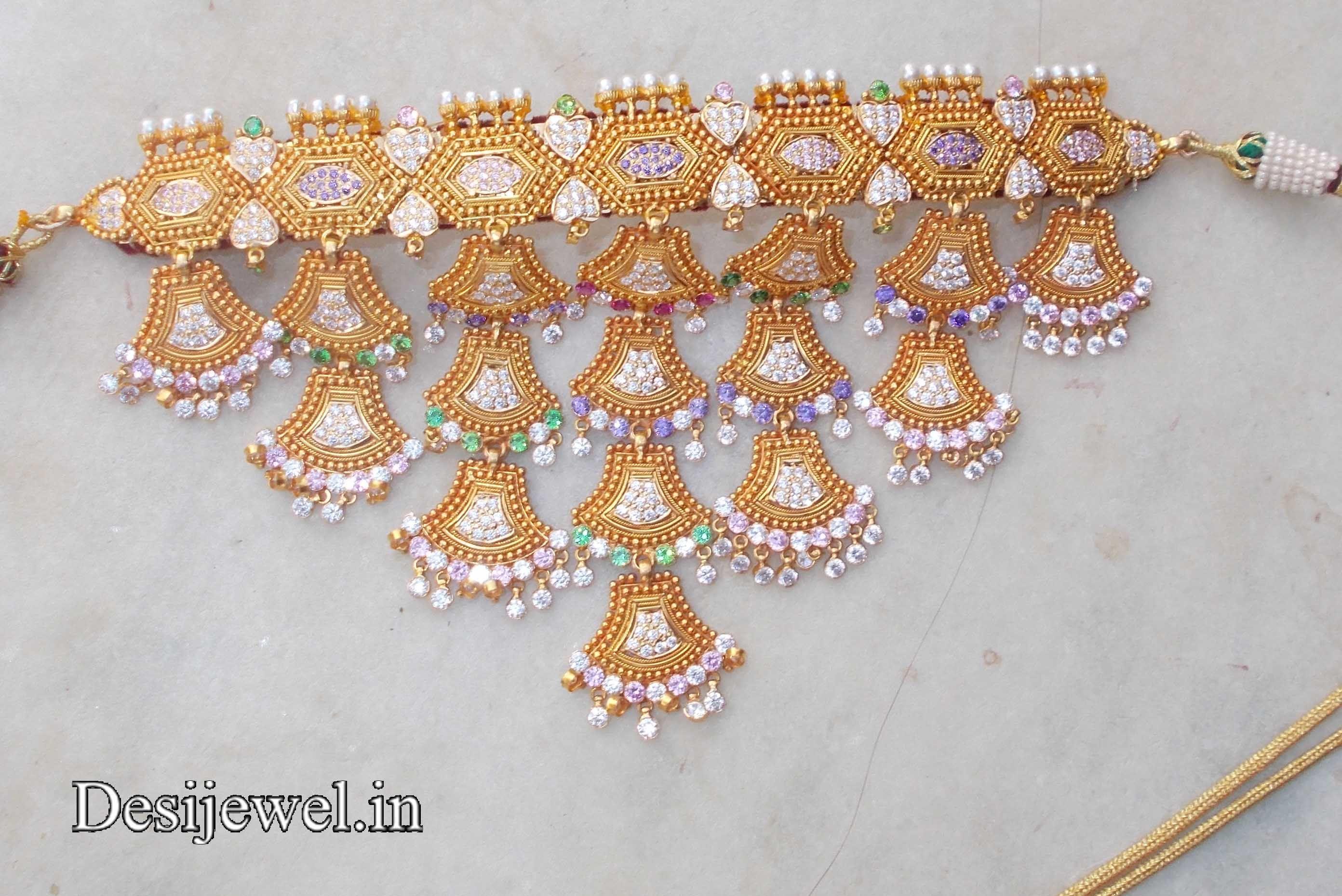 New and Latest Design of Rajasthani fancy gold Sohan/Mohan-Kanthi 