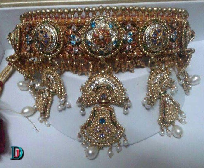 New and Latest Design of Rajasthani fancy gold Thusi/Thoosi 