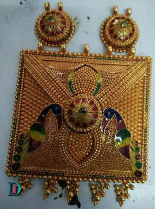 New and Latest Design of Rajasthani fancy gold Timaniya 