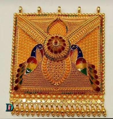 New and Latest Design of Rajasthani fancy gold Timaniya 