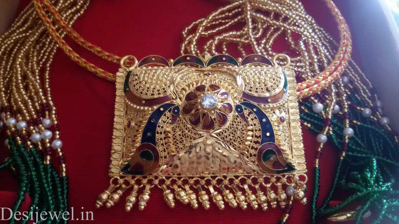 New and Latest Design of Rajasthani fancy gold Timaniya 