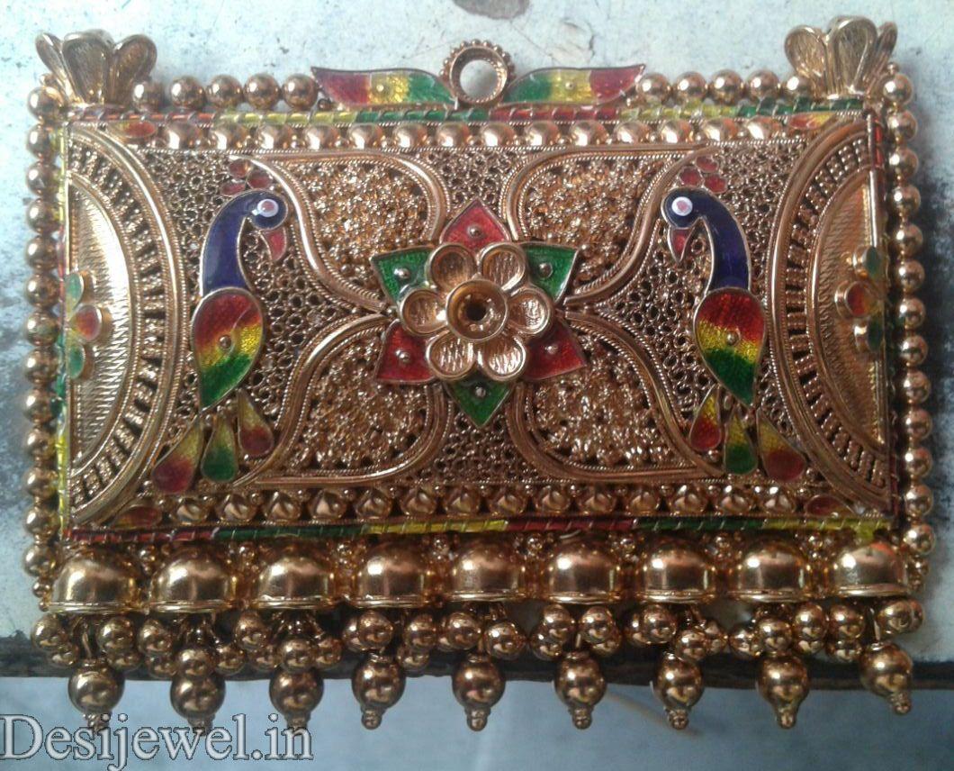 New and Latest Design of Rajasthani fancy gold Timaniya 