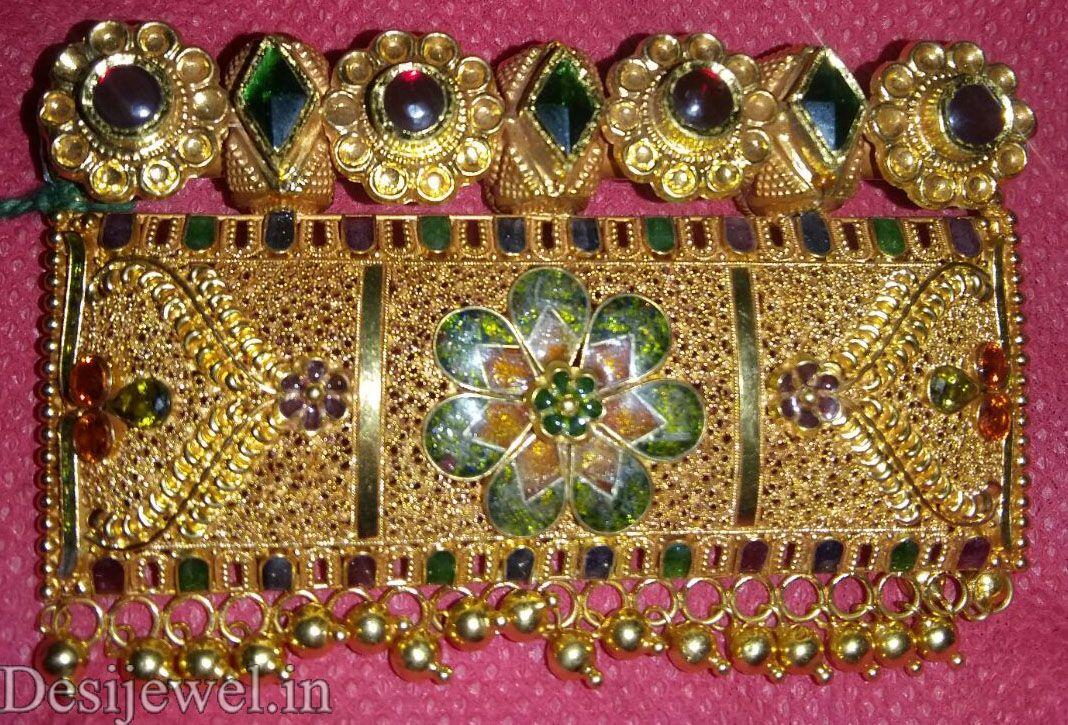 New and Latest Design of Rajasthani fancy gold Timaniya 