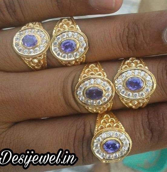 New and Latest Design of Rajasthani Desi gold Gents-Ring 