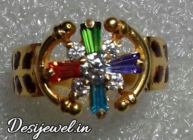 New and Latest Design of Rajasthani Desi gold Gents-Ring 