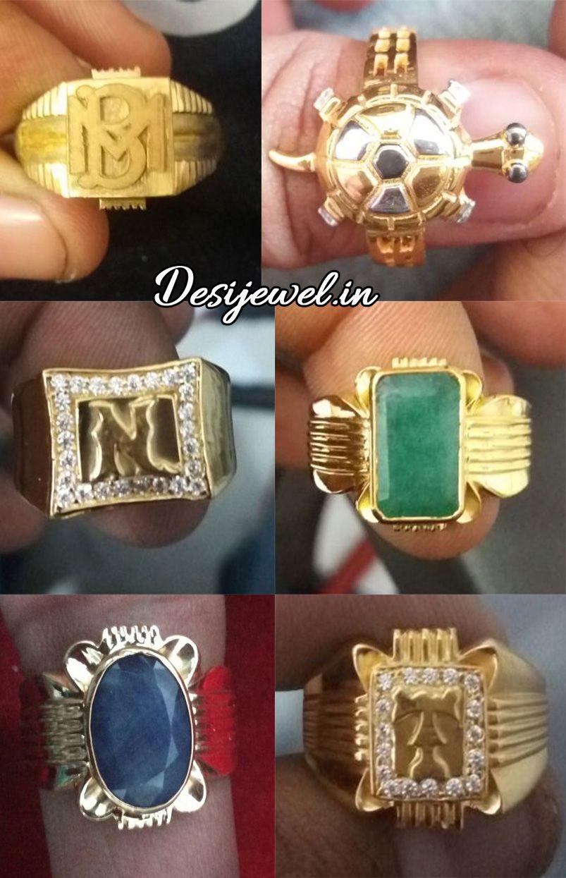 New and Latest Design of Rajasthani Desi gold Gents-Ring 