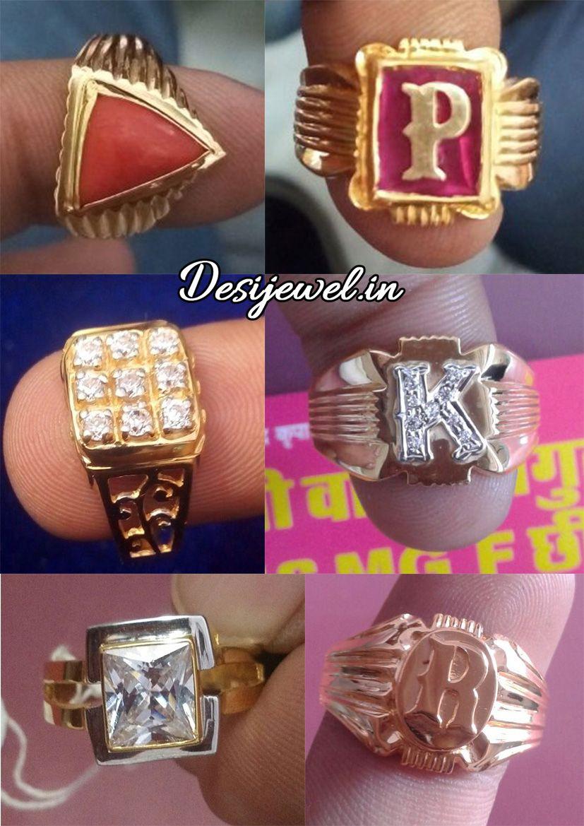 New and Latest Design of Rajasthani Desi gold Gents-Ring 