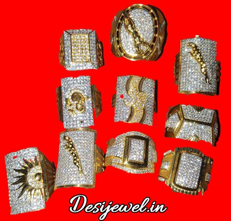 New and Latest Design of Rajasthani Desi gold Gents-Ring 