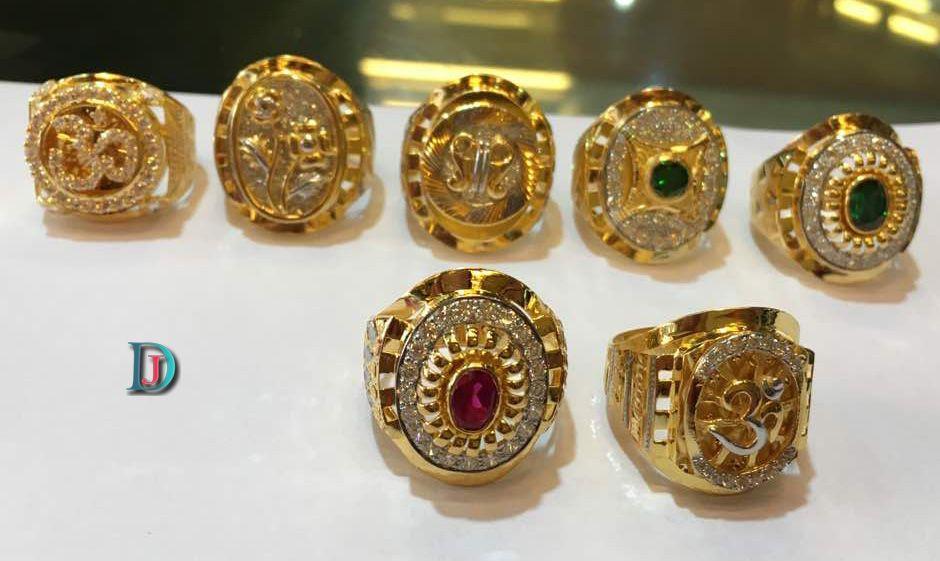 New and Latest Design of Rajasthani Desi gold Gents-Ring 