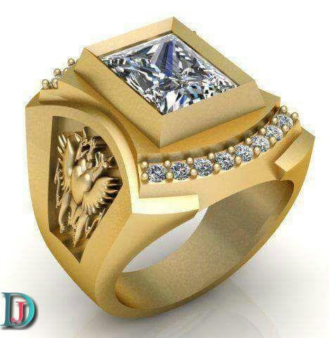 New and Latest Design of Rajasthani Desi gold Gents-Ring 