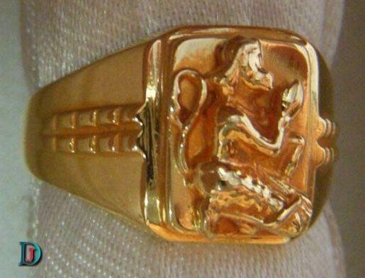 New and Latest Design of Rajasthani Desi gold Gents-Ring 