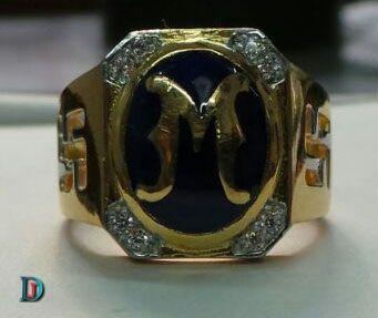 New and Latest Design of Rajasthani Desi gold Gents-Ring 