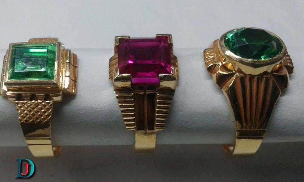 New and Latest Design of Rajasthani Desi gold Gents-Ring 