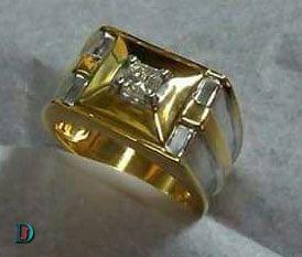 New and Latest Design of Rajasthani Desi gold Gents-Ring 