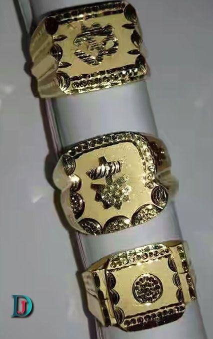 New and Latest Design of Rajasthani Desi gold Gents-Ring 