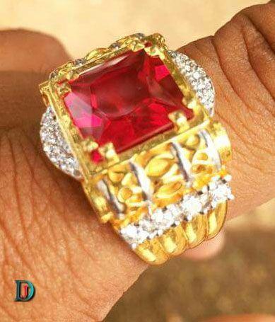 New and Latest Design of Rajasthani Desi gold Gents-Ring 