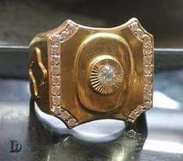 New and Latest Design of Rajasthani Desi gold Gents-Ring 