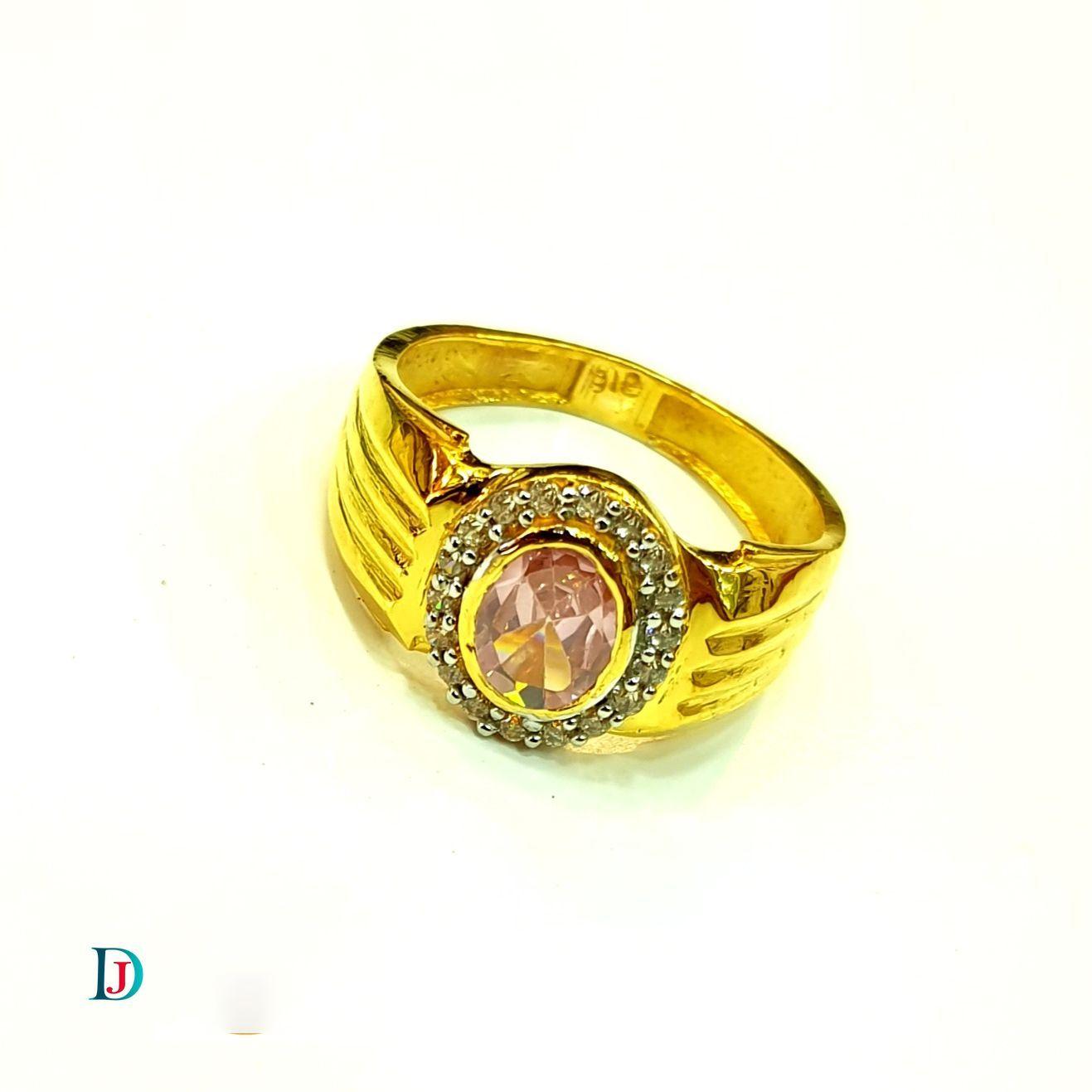 New and Latest Design of Desi Indian Rajasthani Gold Gents-Ring 