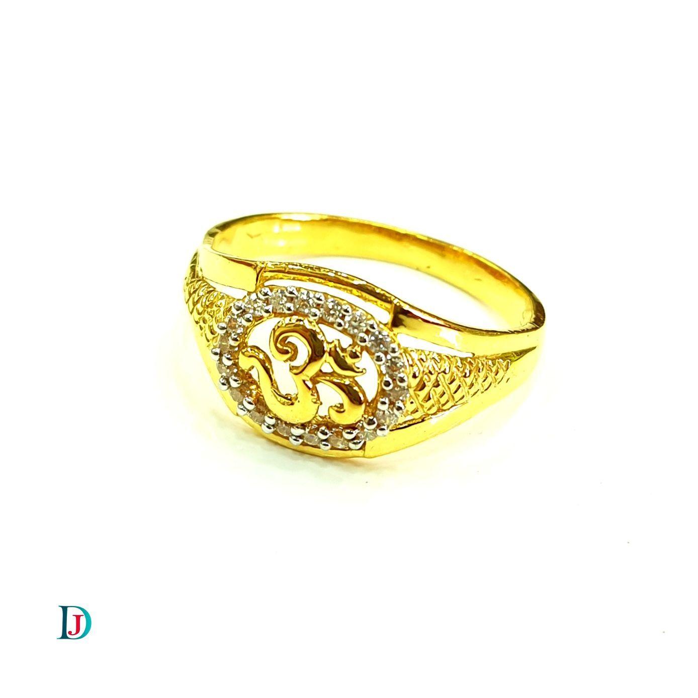 New and Latest Design of Desi Indian Rajasthani Gold Gents-Ring 