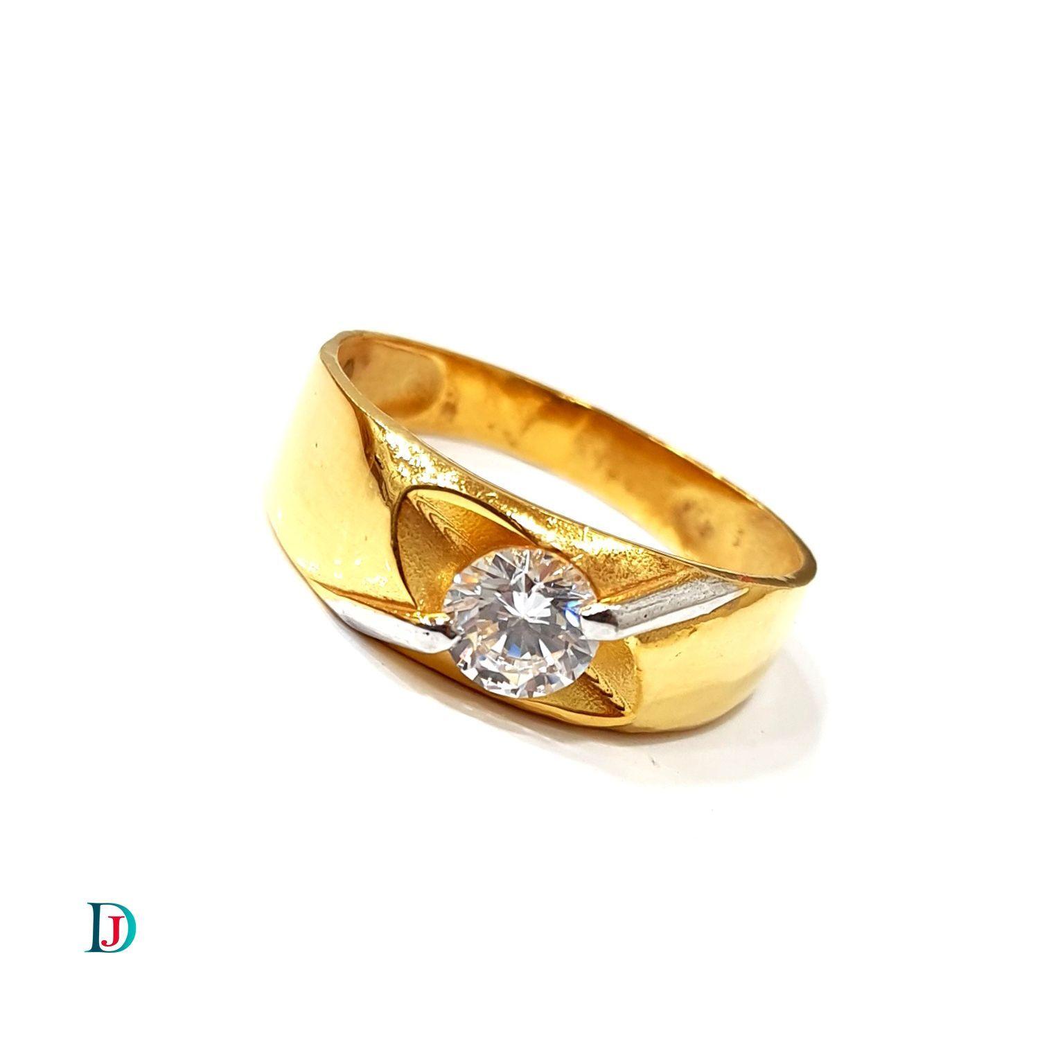 New and Latest Design of Desi Indian Rajasthani Gold Gents-Ring 