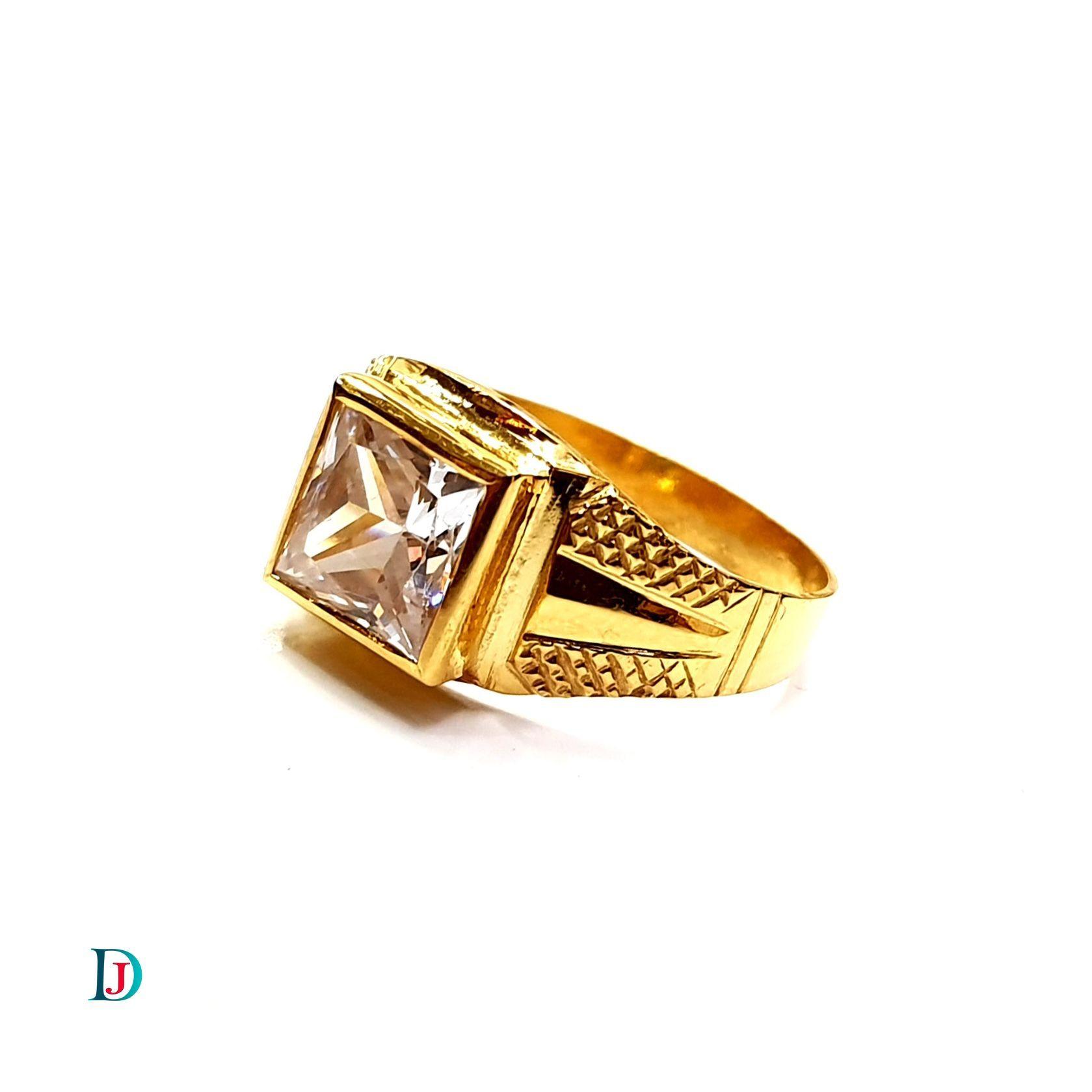 New and Latest Design of Desi Indian Rajasthani Gold Gents-Ring 