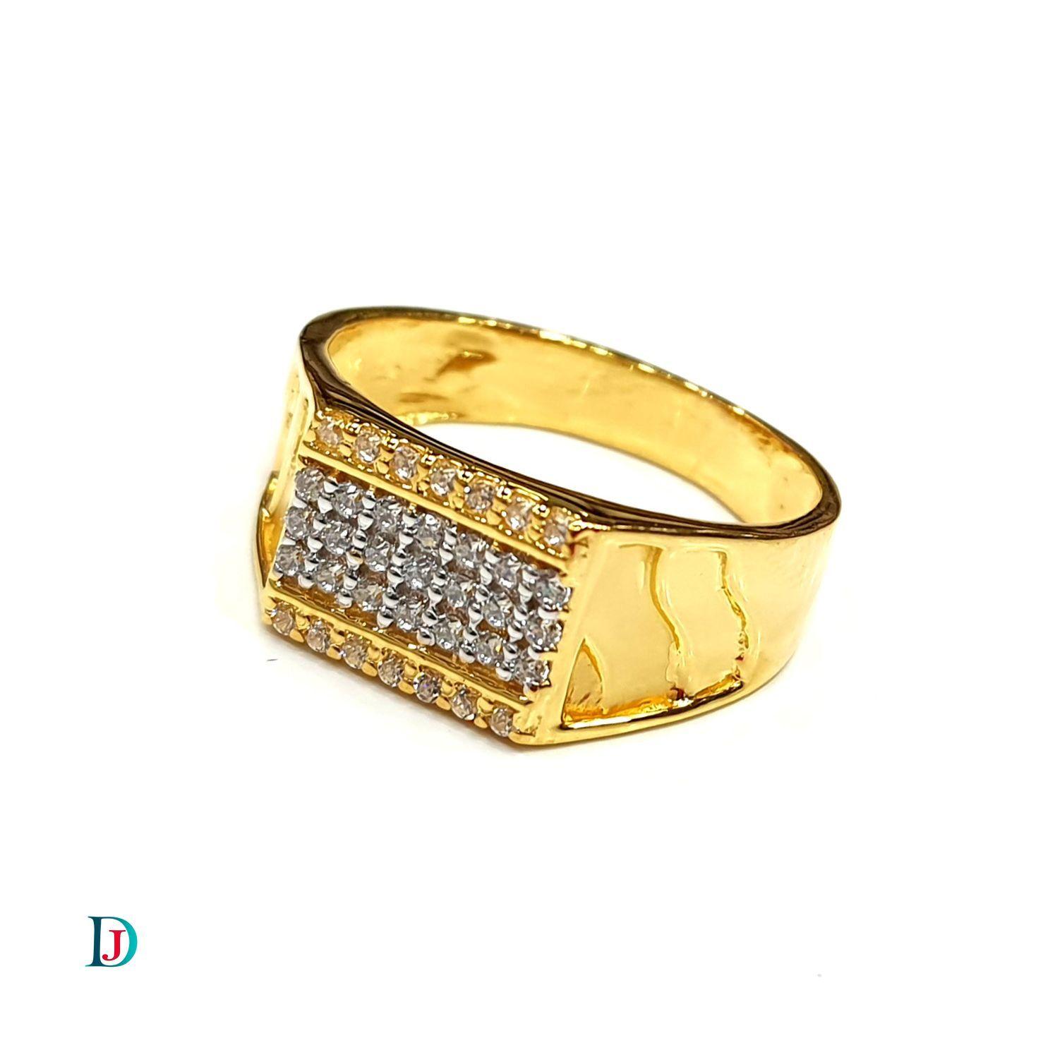 New and Latest Design of Desi Indian Rajasthani Gold Gents-Ring 