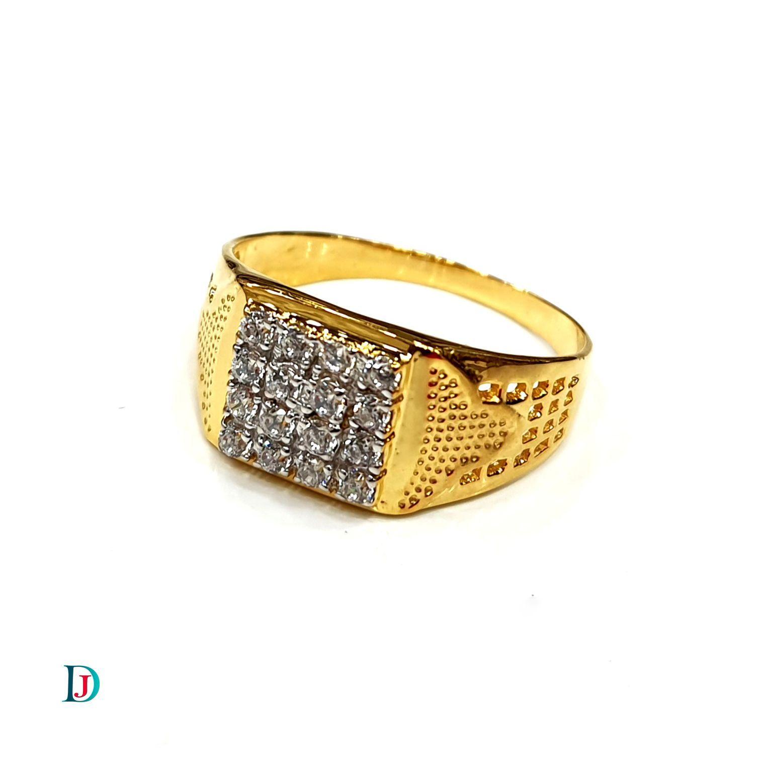 New and Latest Design of Desi Indian Rajasthani Gold Gents-Ring 