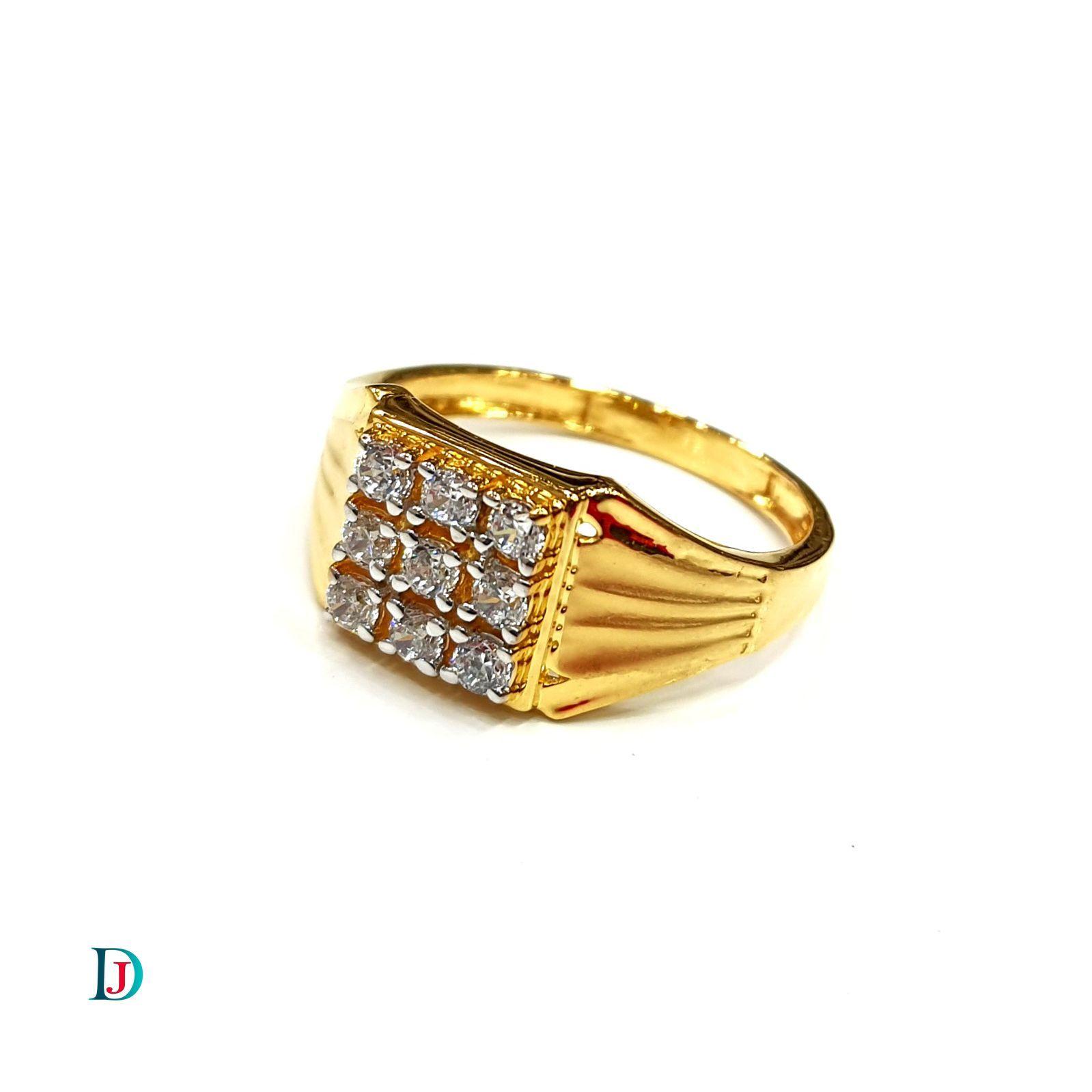 New and Latest Design of Desi Indian Rajasthani Gold Gents-Ring 