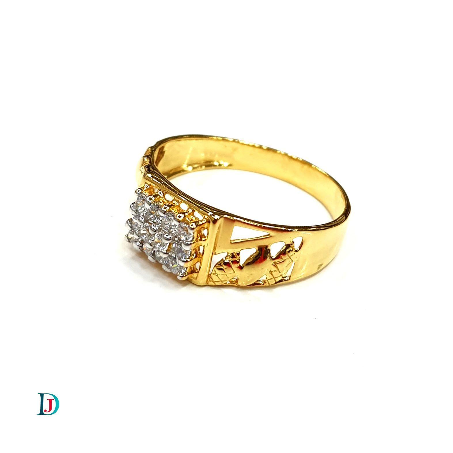 New and Latest Design of Desi Indian Rajasthani Gold Gents-Ring 