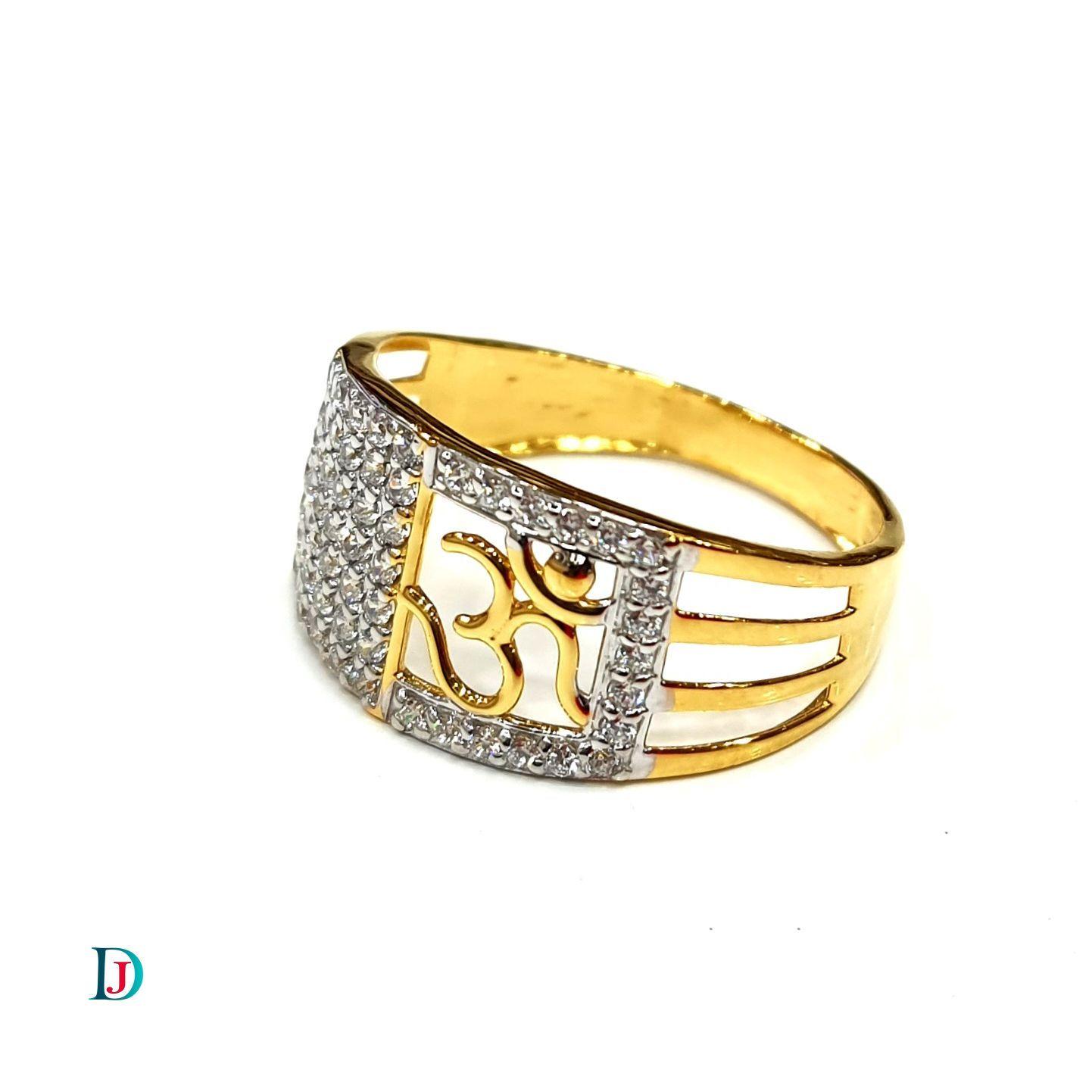 New and Latest Design of Desi Indian Rajasthani Gold Gents-Ring 