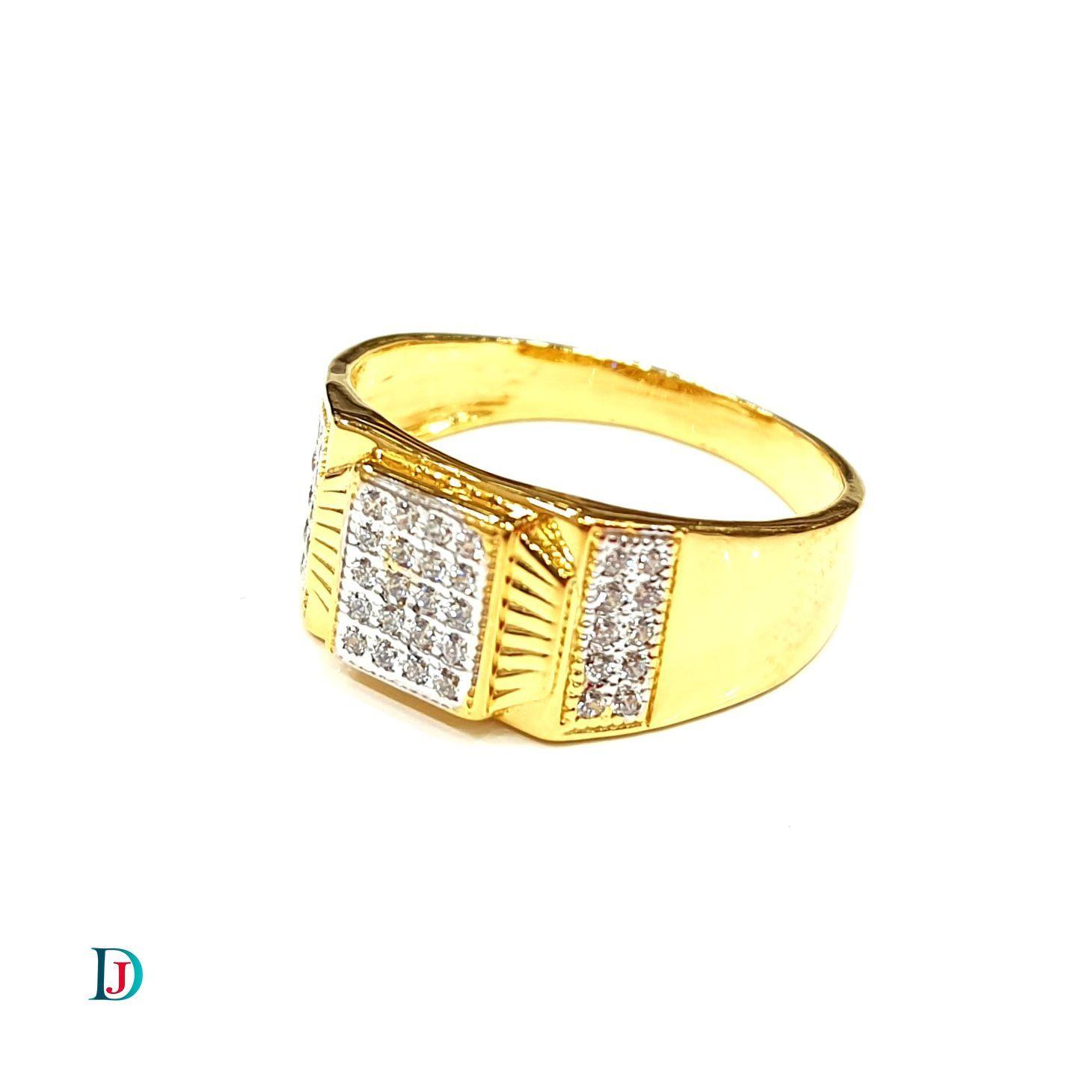 New and Latest Design of Desi Indian Rajasthani Gold Gents-Ring 