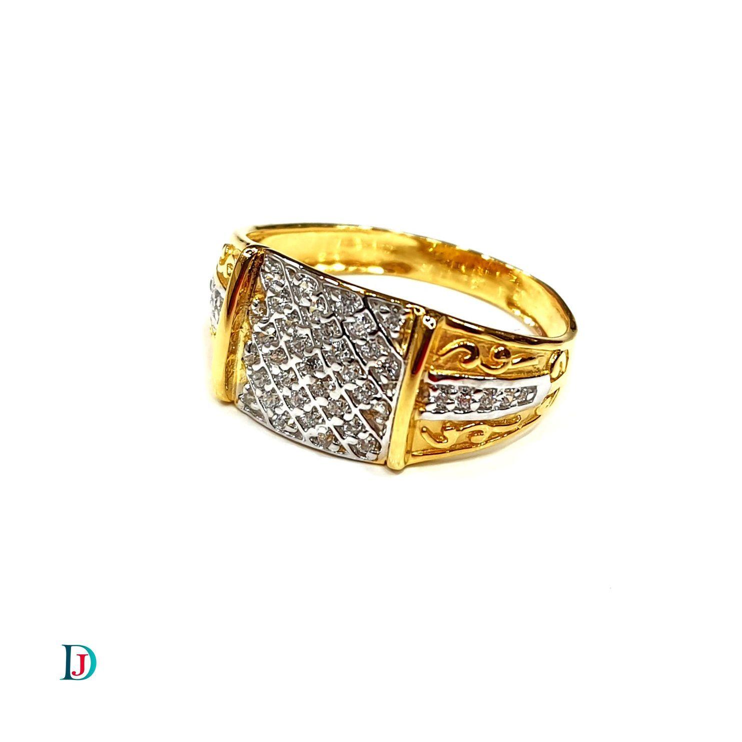 New and Latest Design of Desi Indian Rajasthani Gold Gents-Ring 