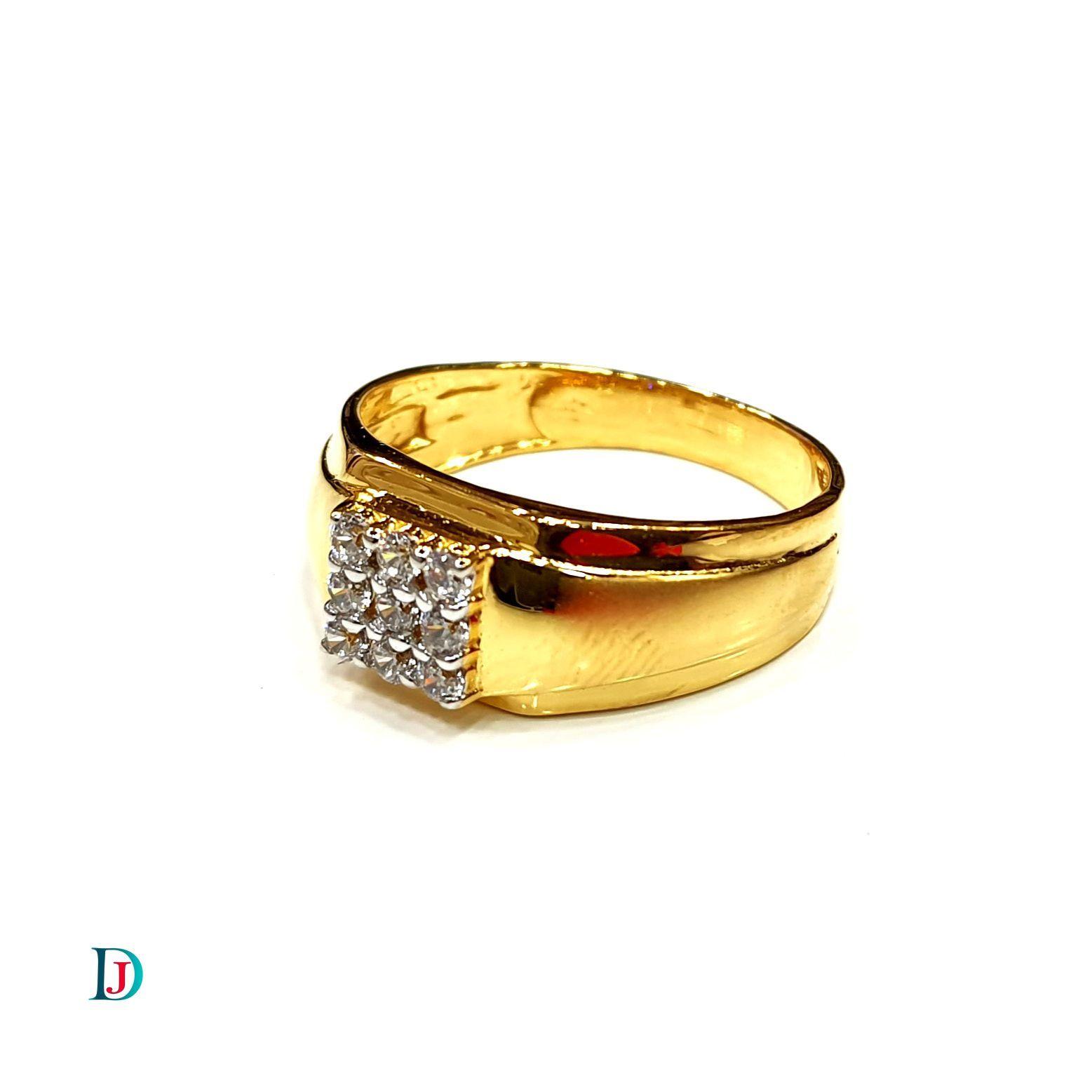 New and Latest Design of Desi Indian Rajasthani Gold Gents-Ring 