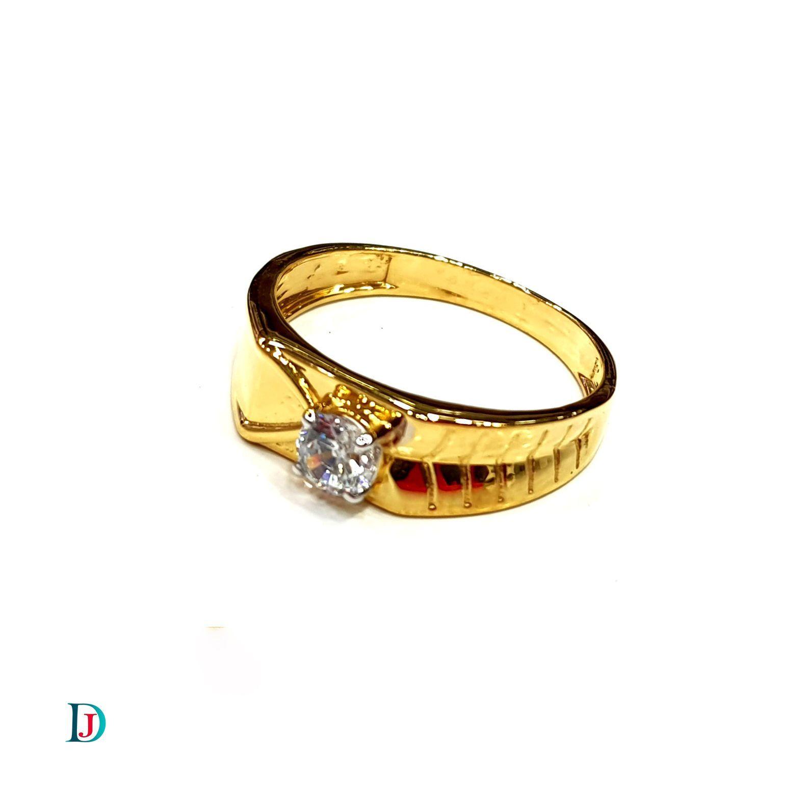 New and Latest Design of Desi Indian Rajasthani Gold Gents-Ring 