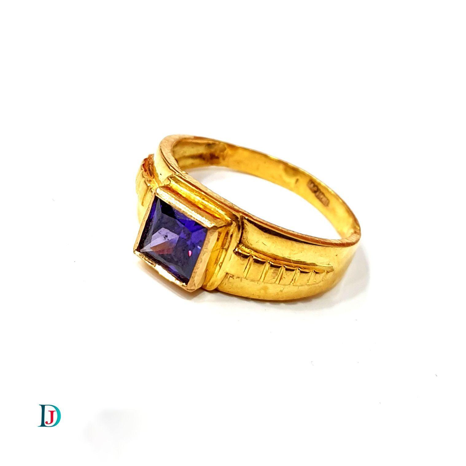 New and Latest Design of Desi Indian Rajasthani Gold Gents-Ring 